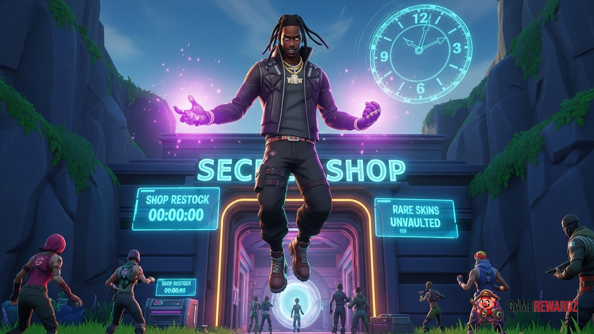 Fortnite's RARE Travis Scott Skin is Back? A Secret Shop Update is Coming!